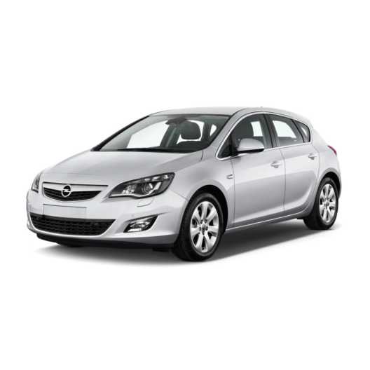 Opel Astra hatch 2010-2015 montážne body